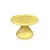 Mini Prato Bolinha Amarelo Candy Porcelana Decorativa - Imagem 8