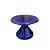 Mini Prato Bolinha Azul Marinho Porcelana Decorativa - Imagem 4