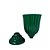 Vaso Plástico Dubai Pequeno Verde Bandeira Decorativo Flores - Imagem 48