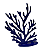 Alga MDF Mod4 Azul Marinho Decorações Festas - Imagem 3