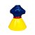 VESTIDO CERAMICA VERMELHO-AMARELO-AZUL - Imagem 1
