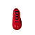 CHUTEIRA CERAMICA VERMELHO E PRETO - Imagem 3