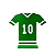 DISPLAY MDF CAMISA 10 VERDE COM BRANCO - Imagem 1