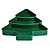 Petisqueira plastica arvore de natal verde - Imagem 1