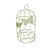 Gaiola Cute Borboleta Pequeno Amarelo Candy Decorativa Festa - Imagem 4