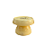 Boleira Cogumelo Pequena Prato Só Boleiras Amarelo Butter - Imagem 2