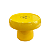 Boleira Cogumelo Média Prato Doces Só Boleiras Amarelo Gema - Imagem 2