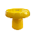 Boleira Cogumelo Grande Prato Doces Só Boleiras Amarelo Gema - Imagem 1