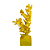 ALGA DE RESINA AMARELO - Imagem 1