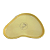 Bandeja Orgânica Só Boleiras 170 Amarelo Butter Decorativa - Imagem 3