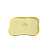 Bandeja Orgânica Só Boleiras 180 Amarelo Butter Decorativa - Imagem 1