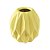 Vaso Geometrico Peq Amarelo Bebe Fosco - Imagem 1