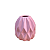 Vaso Geometrico Peq Rosa Bebe Fosco - Imagem 2