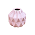 Mini Vaso Geometrico Rosa Bebe Fosco - Imagem 2