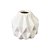 Mini Vaso Geometrico Branco Fosco - Imagem 1