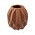 Vaso Geometrico Peq Terracota Fosco - Imagem 1