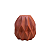 Vaso Geometrico Peq Terracota Fosco - Imagem 2