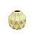 Mini Vaso Geometrico Amarelo Bebe Fosco - Imagem 1