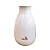 VASO COGUMELO GRANDE BRANCO - Imagem 2