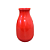 VASO COGUMELO GRANDE VERMELHO - Imagem 1