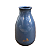 VASO COGUMELO GRANDE AZUL GRIS - Imagem 1