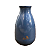 VASO COGUMELO GRANDE AZUL GRIS - Imagem 2