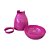 Vaso Cogumelo Médio Só Boleiras Decorativo Festa Pink - Imagem 2