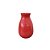 VASO COGUMELO MEDIO VERMELHO - Imagem 1