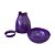 VASO COGUMELO MEDIO ROXO - Imagem 2