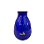 Vaso Cogumelo Médio Só Boleiras Decorativo Festa Azul Bic - Imagem 2