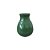 VASO COGUMELO PEQUENO VERDE FOLHA - Imagem 1