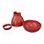 VASO COGUMELO PEQUENO VERMELHO - Imagem 2