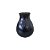 Vaso Cogumelo Pequeno Só Boleiras Decorativo Festa Preto - Imagem 1