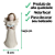 Anjo Bege Com Bíblia Estatueta Decorativa Totem Batizado - Imagem 2