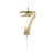 VELA DESIGN DOURADO 7 - Imagem 1