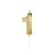 VELA DESIGN DOURADO 1 - Imagem 1