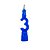 Vela De Aniversário Numeral Azul Simples - Imagem 9