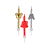 Vela Palito Mouse Metalizada Disney Silver Festas - Imagem 3