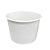 Balde De Pipoca Festas Lembrancinhas Branco 1,5L - Imagem 1