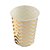 Copo De Papel Chevron Dourado Festas 270ml 10 unidades - Imagem 6