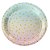 Prato De Papel Metalico Confete Candy 18Cm 8uni Decoração - Imagem 10