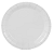 Prato De Papel Branco Liso 18Cm 8uni Decoração Festas - Imagem 1