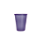 Copo Descartável Plástico Roxo Perolado 200ml 50uni Festas - Imagem 1
