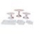 Kit Comemore Só Boleiras Rosa Claro Candy 6 Pcs Decor Festa - Imagem 1