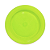 Prato de Bolo Descartável Plástico Verde 10uni Triktrik - Imagem 1