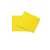 Guardanapo Liso Amarelo Papel Folha Dupla 50fls 19,5cmx21,5cm - Imagem 1