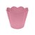 Pote Girassol Plástico Decorativo Rosa Festas - Imagem 2