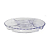 Petisqueira Transparente Acrilico 5 Divisórias Decorativa - Imagem 2