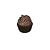 Forminha Docinhos Brigadeiro Simples Tam 5 Papel 100u Marrom - Imagem 1