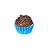 Forminha Docinhos Brigadeiro Simples Tam 5 100u Azul Claro - Imagem 5